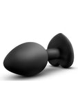 Temptasia Bling Plug Silicone Butt Plug - Black