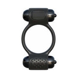 Pipedream Fantasy C-Ringz Magic Touch Couples Ring With Dual Bullets Black