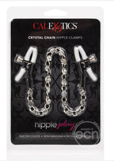 Nipple Play Crystal Chain Nipple Clamps
