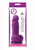 Colours Pleasures 4 in. Dildo Purple