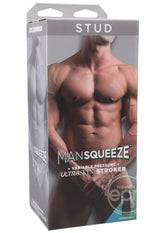 Man Squeeze Stud Ultraskyn Masturbator - Butt - Vanilla