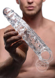 Size Matters Penis Extender Sleeve 3in - Clear
