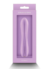 Obsessions Romeo Rechargeable Silicone Vibrator - Lavender