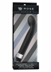 Rose Scarlet 'G' G-Spot Vibrator- BLACK