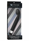 Rose Scarlet 'G' G-Spot Vibrator- BLACK
