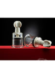 Temptasia Clit and Nipple Large Twist Suckers (set of 2) - Clear