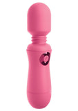 OMG! Wands #Enjoy Rechargeable Silicone Vibrating Massager - Pink