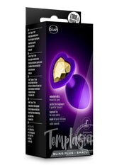 Temptasia Bling Plug Silicone Butt Plug - Purple