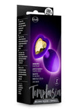 Temptasia Bling Plug Silicone Butt Plug - Purple