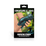 Creature Cocks Serpentine Stroker Silicone Masturbator Green