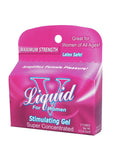 Liquid V Female Stimulating Gel - 3 Pack (2ml each)