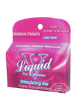 Liquid V Female Stimulating Gel - 3 Pack (2ml each)