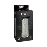 PDX Elite EZ Grip Stroker Clear