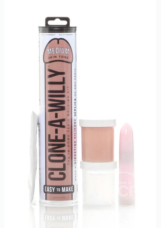 Clone-A-Willy DIY Vibrating Dildo Kit Medium Skin Tone