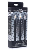 Master Series Dark Drippers Fetish Drip Candles (set of 3) - Black