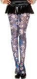 Gothic Graphic Opaque Pantyhose