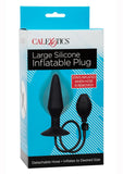 Large Silicone Inflatable Plug - Black