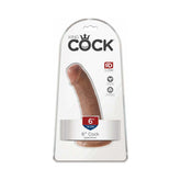 Pipedream King Cock 6 in. Cock Realistic Dildo With Suction Cup