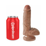 Pipedream King Cock 7 in. Cock With Balls Realistic Suction Cup Dildo