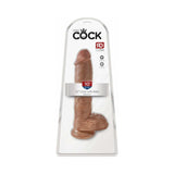 Pipedream King Cock 10 in. Cock With Balls Realistic Suction Cup Dildo