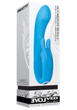 Sea Breeze Bunny Rechargeable Silicone G-Spot Rabbit Vibrator - Blue(DISCONTINUED)