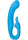 Sea Breeze Bunny Rechargeable Silicone G-Spot Rabbit Vibrator - Blue(DISCONTINUED)