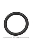 Black Rubber Cock Ring - Small - Black