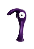 VeDO Thunder Bunny Rechargeable Silicone Dual Cock Ring - Deep Purple