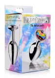 Booty Sparks Rainbow Prism Gem Anal Plug - Medium'