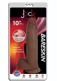Jock Bareskin Realistic Dong with Balls 10in