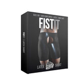 Shots Fist It Unisex Latex Fisting Short Black L/XL (DISCONTINUED)