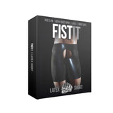 Shots Fist It Unisex Latex Fisting Short Black L/XL (DISCONTINUED)