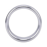 Rock Solid Brushed Alloy Medium (1.5in X .75in) Silver