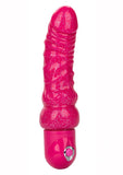 Naughty Bits Lady Boner Bendable Personal Vibrator 6.25in - Pink