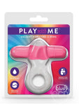 Play with Me Delight Vibrating Cock Ring - Pink