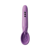 Pipedream Fantasy For Her Vibrating Roto Suck-Her Silicone Vulva Pump Purple