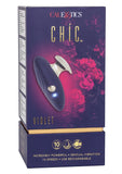 Chic Violet Silicone Rechargeable Massager(discontinued)