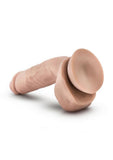 Dr. Skin Glide Gold Collection Self Lubricating Dildo with Balls 8.5in