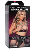 Signature Strokers Adira Allure Ultraskyn Pocket Masturbator - Pussy - Vanilla