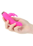 PowerBullet Alice's Bunny Silicone Rechargeable Rabbit - Pink