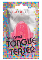 VIBRATING TONGUE TEASER FOIL PACK PINK