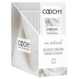 COOCHY OH SO SMOOTH SHAVE CREAM FOIL PACKS AU NATURAL