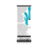 Evolved Aqua Bunny Rechargeable Silicone Rabbit Vibrator Teal
