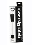 PowerBullet Got Big Dick Automatic Penis Pump - Black/Clear