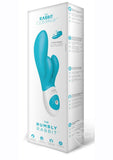 The Rabbit Company The Rumbly Rabbit Rechargeable Silicone Rabbit Vibrator - Blue