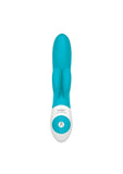 The Rabbit Company The Rumbly Rabbit Rechargeable Silicone Rabbit Vibrator - Blue
