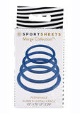 Rubber O-Ring Assorted Sizes (4 pack) - Periwinkle
