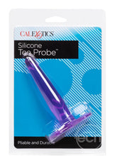 Silicone Tee Probe Butt Plug - Purple