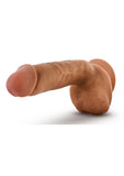 Dr. Skin Glide Gold Collection Self Lubricating Dildo with Balls 8.5in