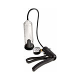 Pipedream Pump Worx Pro-Gauge Power Pump Clear/Black